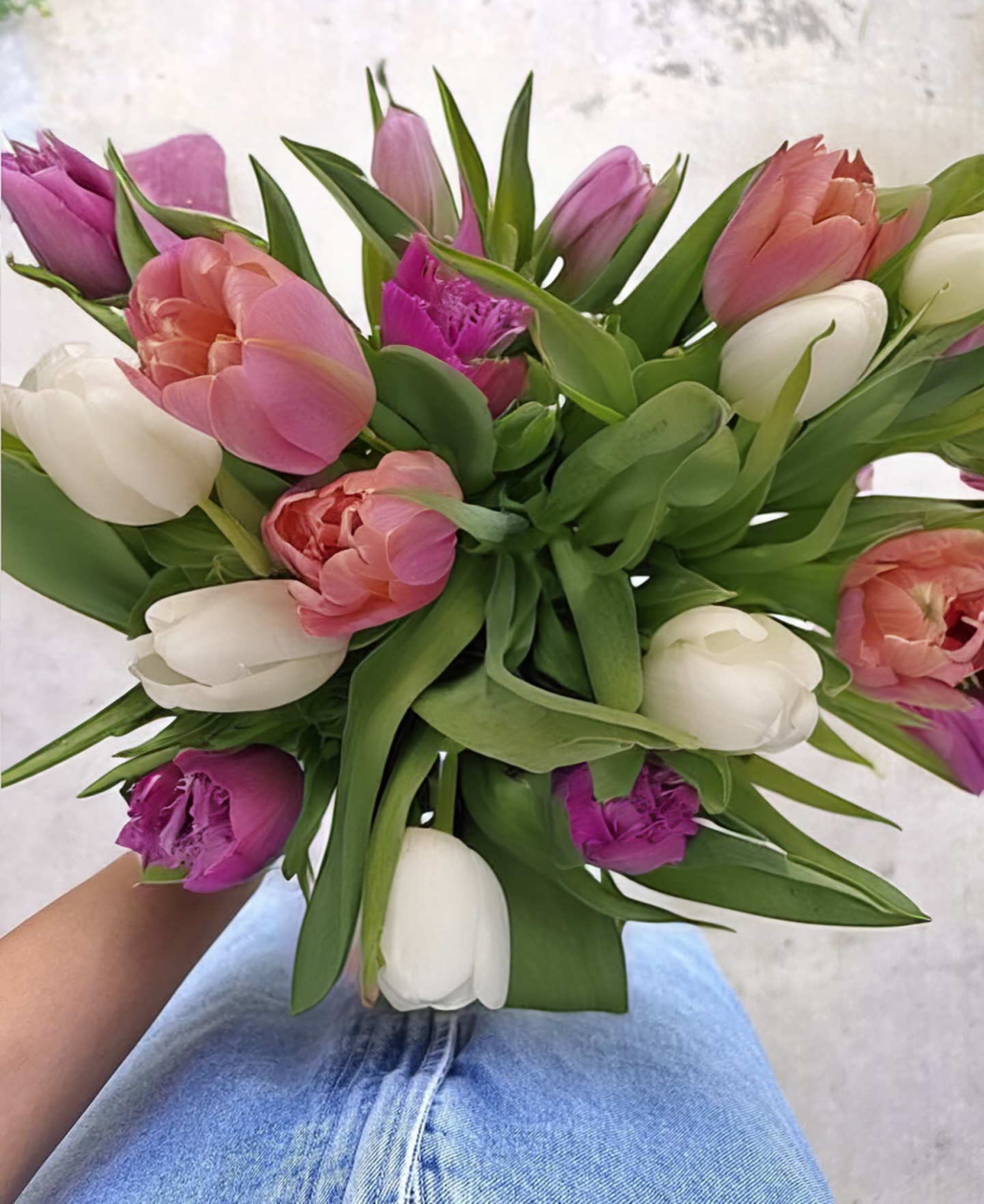 ✨Get 50% off our Bouquet of the MONTH💐

THE FUCHSIA ✨🌷 
30 BRITISH Tulips in pink, white & purple

Was £36, now £18. 
INCLUDES FREE UK courier delivery and a FREE personalised card. 
LIMITED TIME OFFER * AVAILABLE for the first 250 ORDERS ONLY!

GET THE OFFER IN 3 EASY STEPS: 
1. FOLLOW us ➡️ 
2. COMMENT ‘Flower Delivery’
3. We’ll send you a CODE for 50% OFF THE FUCHSIA, to be redeemed at checkout. 

WHY ARE WE DOING THIS?
It’s simple. We’re a budding flower company wanting to make a name for ourselves. We know how good our flowers are and we want you to know too. We can TELL you ALL ABOUT the QUALITY of our flowers, our BEAUTIFUL packaging, our FREE UK WIDE courier delivery and tell you that each bouquet includes a FREE personalised card and bouquet flower tips, BUT unless you experience this first-hand, whatever we say is just blah blah blah. Instead, we thought we would SHOW YOU how good our flowers are introducing our 50% OFF Bouquet of the Month. With the Tulip season coming to a close, we’re offering you 50% off THE FUCHSIA, with 30 luscious stems of BRITISH Tulips in purple, pink and white. We hope you love them as much as we do.

TERMS & CONDITIONS: 
* Available to new and existing PetalBud customers. 
* One bouquet per customer.
* Offer only applicable to The Fuchsia bouquet and not combinable with any other offers.
* Offer is valid for the first 250 bouquet vouchers redeemed. 
* This offer is valid for redemption up to and including 07 May 2024 at 23.59.
* Last delivery date for this offer is 10 May 2024. 
* Choose an available delivery date from the online calendar for delivery on or before 10 May 2024.